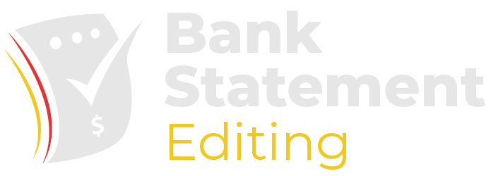 Bank Statement Editing